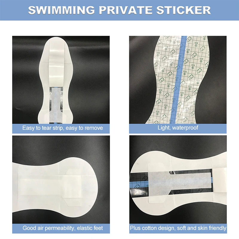 Women Waterproof Private Patches Prevent Dirts Skin Friendly Private Stickers For Swimming Women Swimming Private Stickers image 6