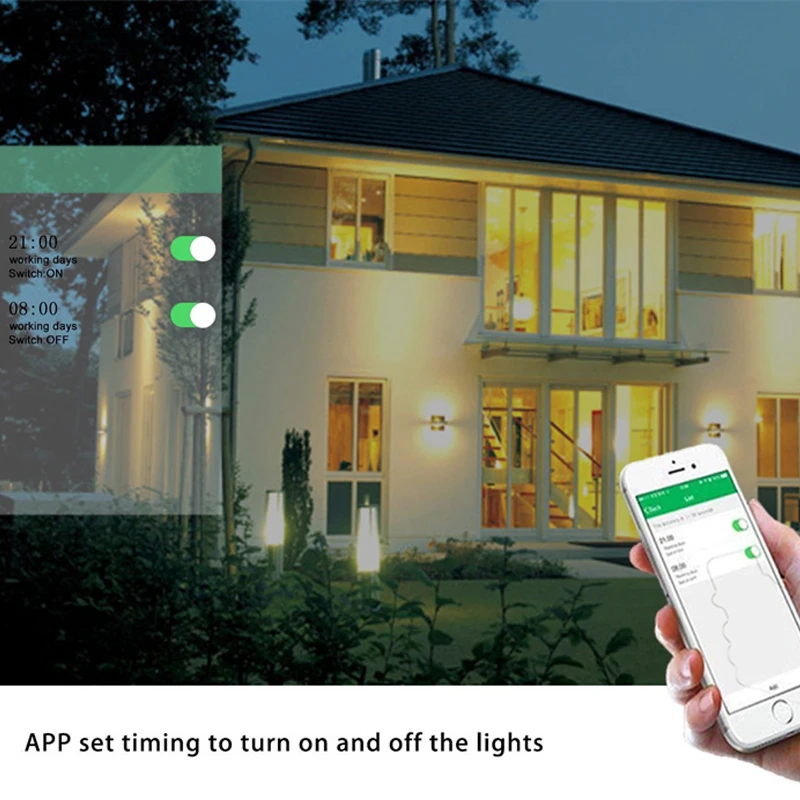 Tuya Zigbee 6/8/10 Gang Smart Light Switch Smart Touch Panel 2 Way Control Smart Home Automation Via Alexa Google Home Alice