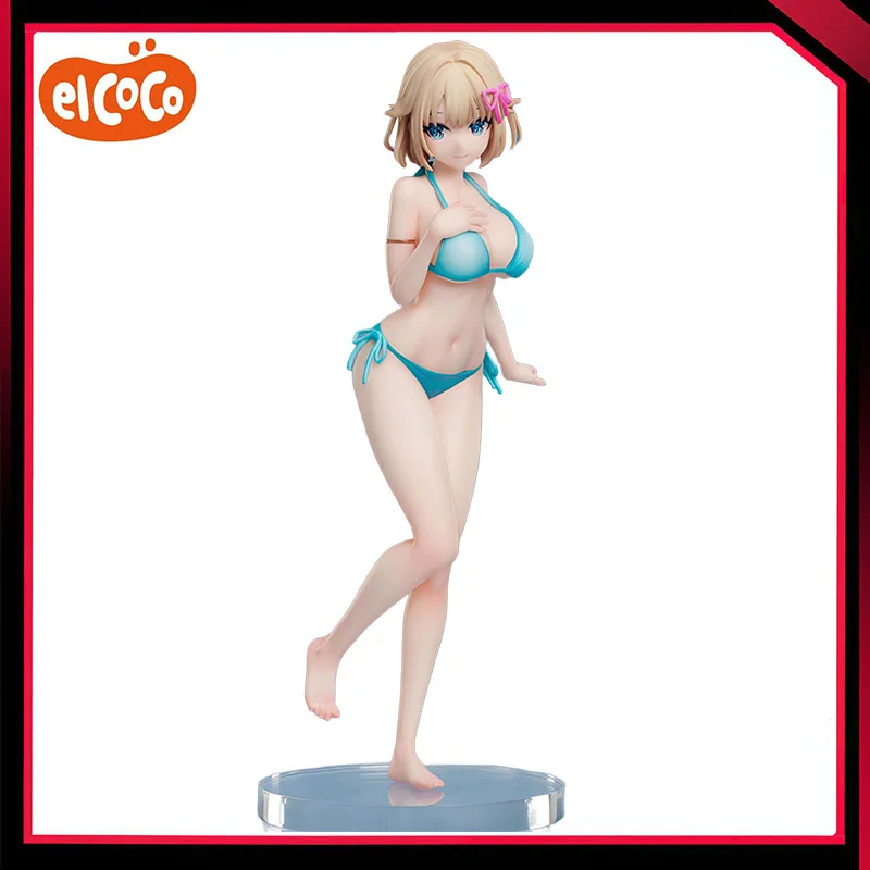 

В наличии, оригинальные игры ElCOCO Gods' We Play Pearl Figures 1/7, купальник, аниме, экшн-фигурка, модель, коллекция игрушек, подарки