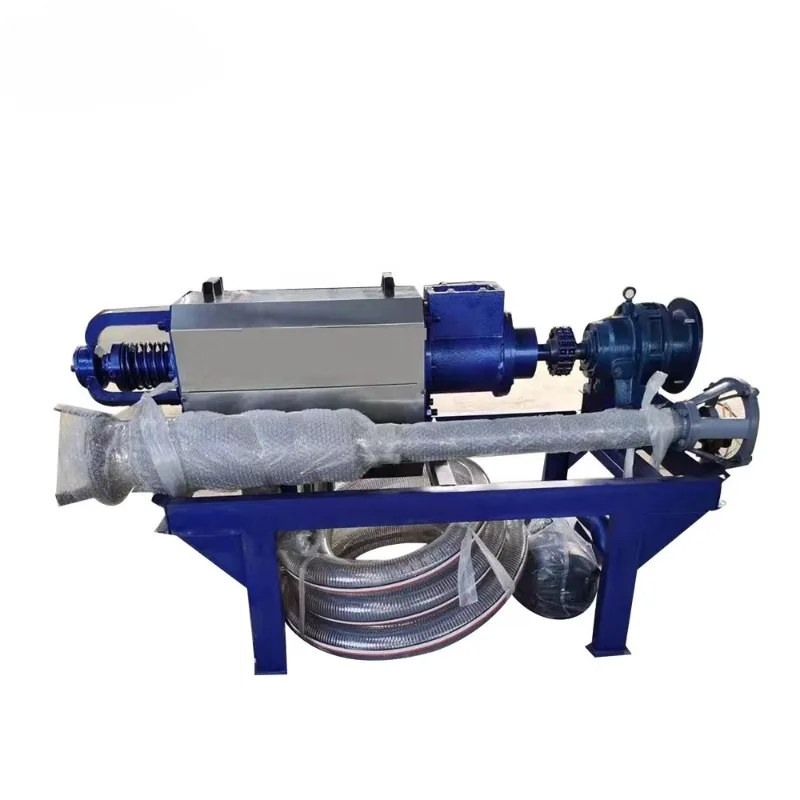 Manure Solid Liquid Separator Machine Livestock Waste Dewatering Equipment for Chicken Duck Cow Farm Use