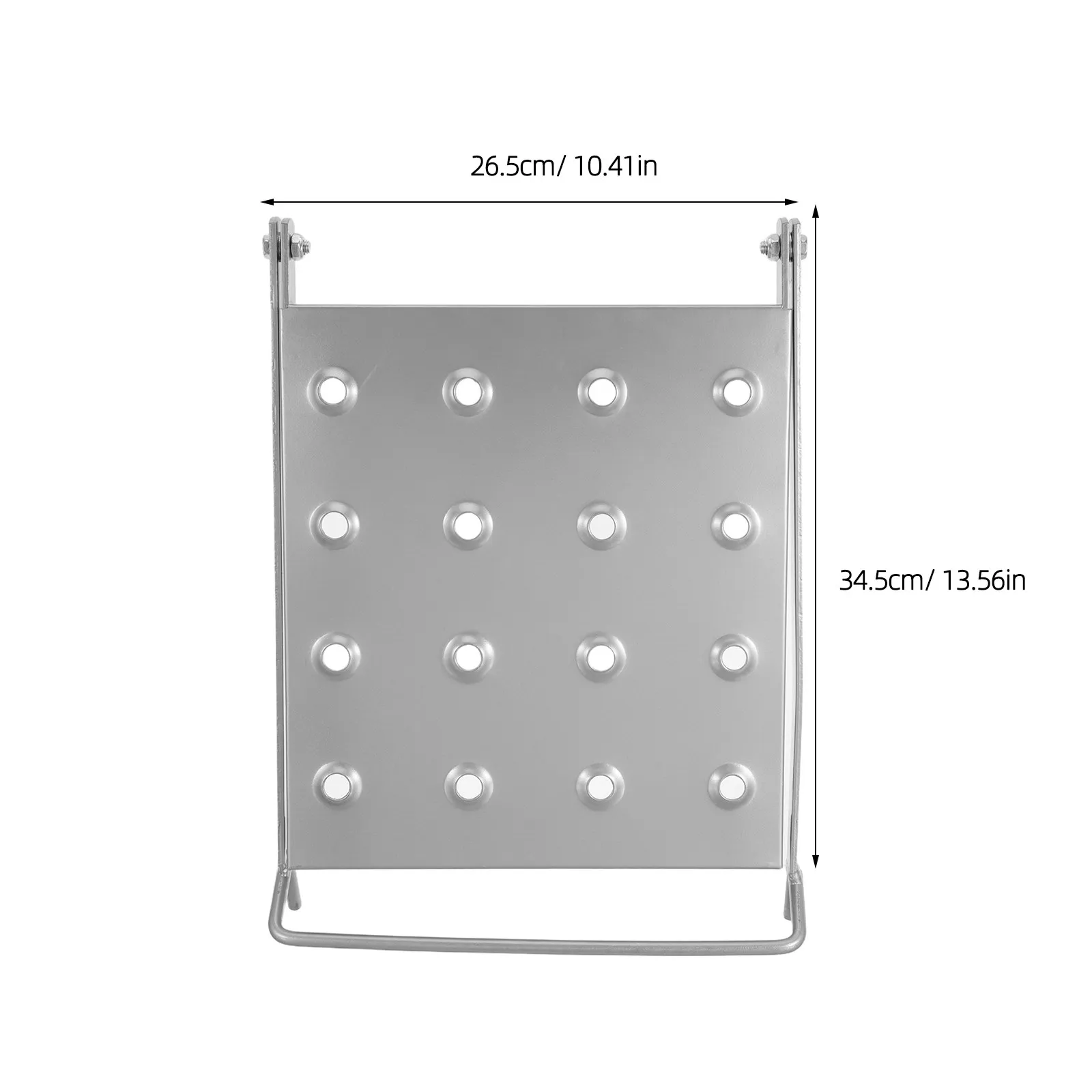 Foldable Ladder Storage Rack Heavy Duty Space Saving Organizer Adjustable Height for Home Kitchen Garage Folding Shelf