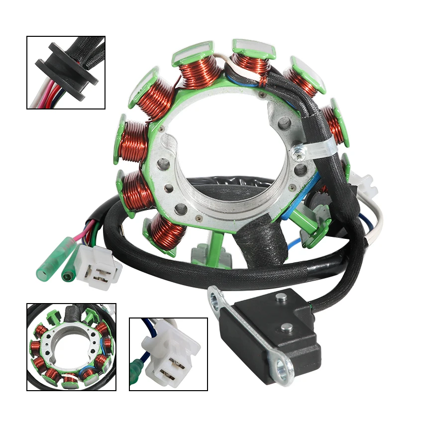 Ignition Stator Coil For Yamaha SRX400 SRX600S SRX600SC SRX600 SRX600H SRX600N XT500 55A 1JK-85510-50 1JK-85510-51 34L-81410-51