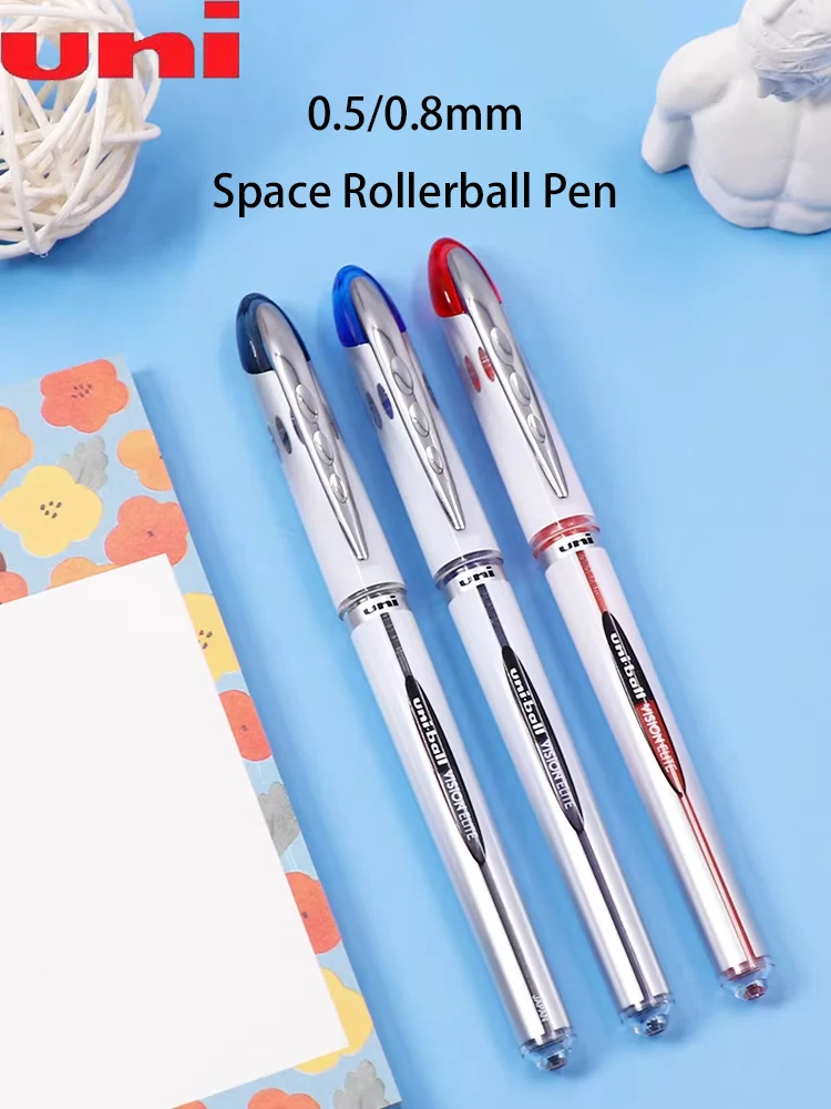 Długopis Uniball VISION ELITE Flight Safe Uni Anti-Leak 0.5/0.8 Gładkie Pisanie Długopisy Rollerball z Żelowym Tuszem do Podróży Służbowych Biura Nauki — zdjęcie produktu 7