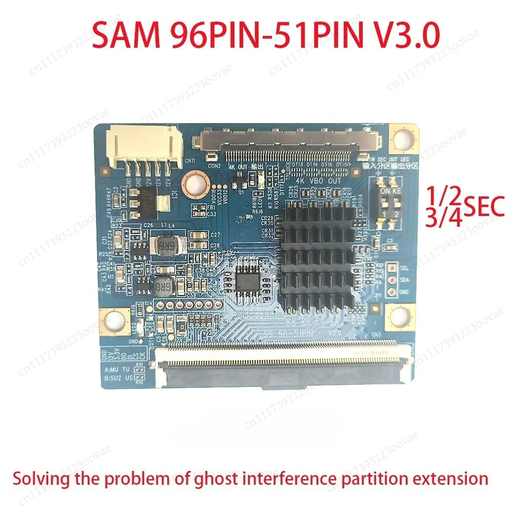 New 4K Adapter 96PIN to 51PIN V3.0, Fixes Ghosting & Partition Issues, Extension Cable