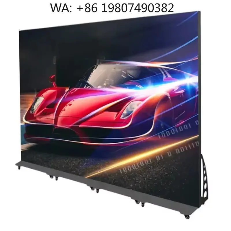 Standing LED Poster Display High Definition Advertising Signage Indoor Commercial Digital Screen