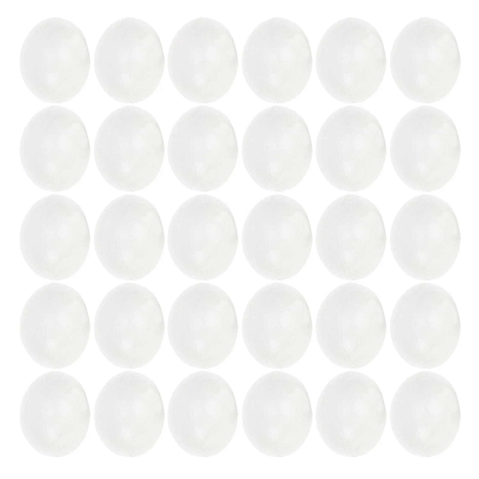 30 Uds. De huevos de plástico realistas, estilo pintado a mano, bricolaje para niños, educación artística, juego de actividades divertido, diseño de escena interior del hogar