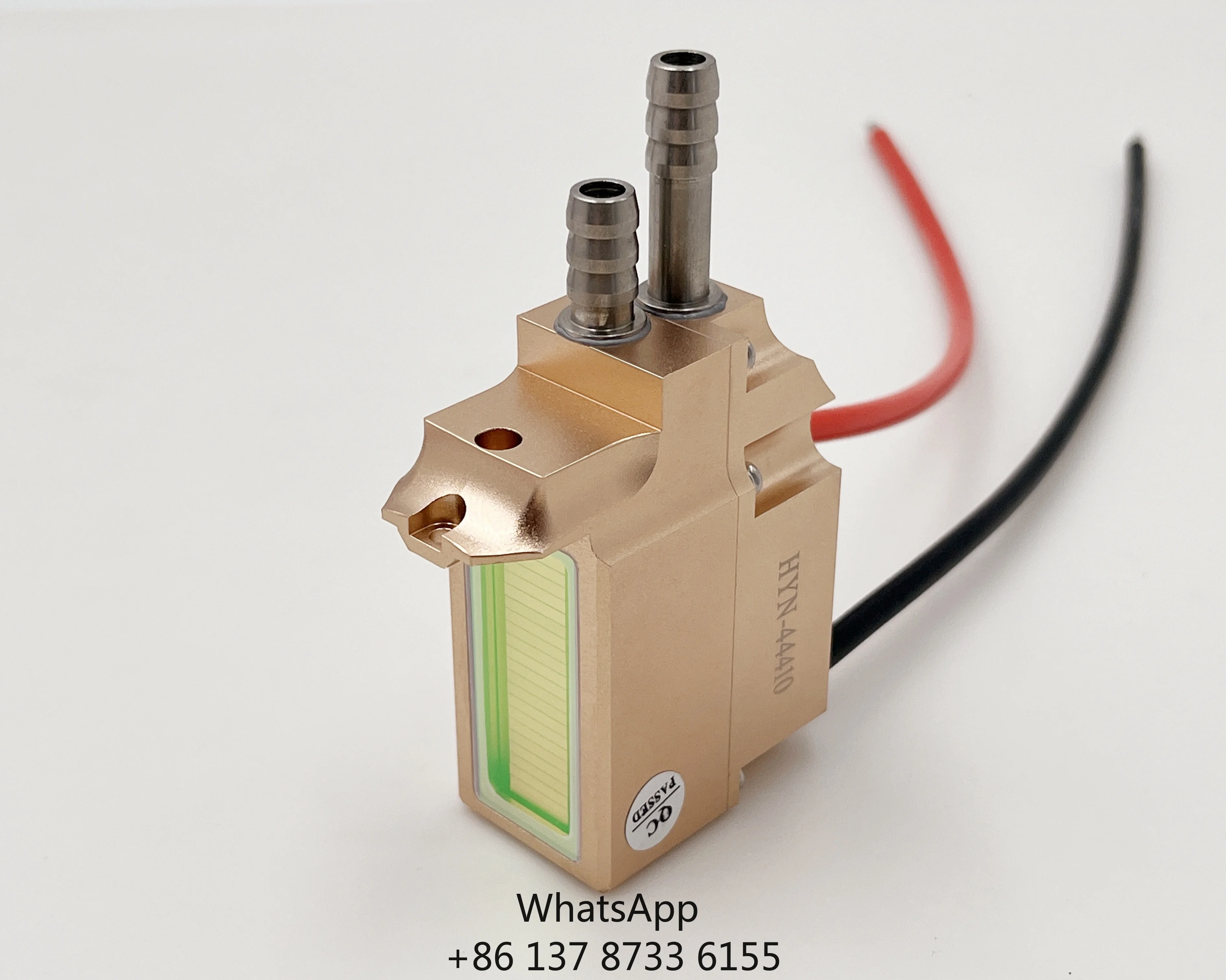 HGO Macro Channel Laser Stack Custom 755nm 808nm 1064nm 1000W 10bars High-Accuracy New Hand Piece