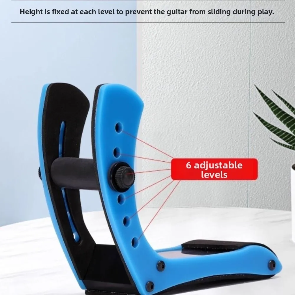 Adjustable Guitar Leg Rest Wear Resist Labor-saving Guitar Support Stand Anti Slip Portable Guitar Accessories Guitar Players