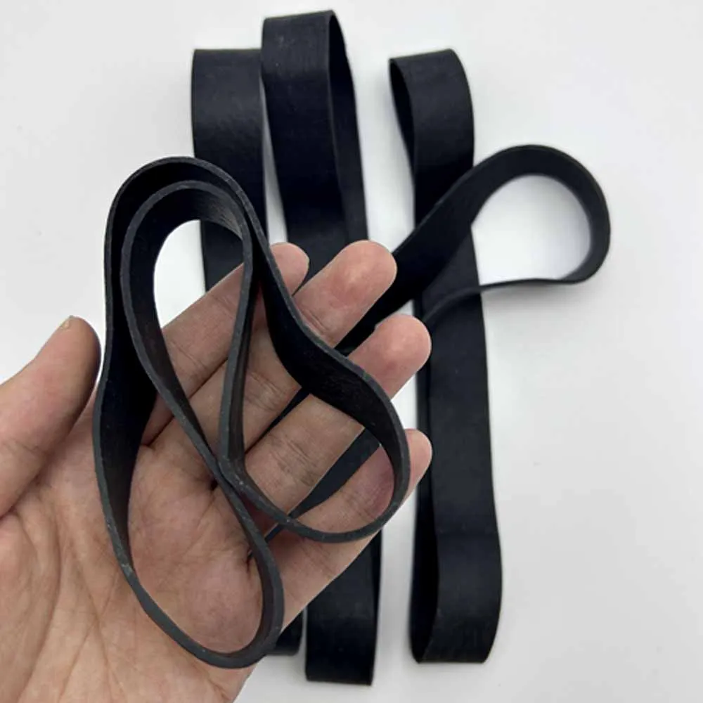 Imagem -03 - Elástico de Látex para a Escola Bandas de Alta Elasticidade Grandes e Largas Anéis Pretos Estendidos Ferramenta Doméstica Alta Qualidade Peças