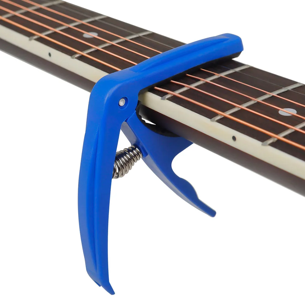 

Guitar Capo for Acoustic Electric Guitar Ukulele Classical Banjo Accessories Metal ABS Adjustable Tension Easy Clip Change Keys