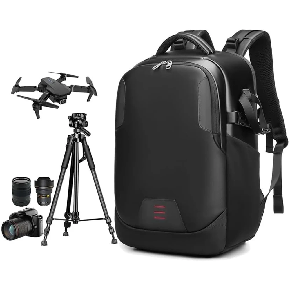 Anti-theft Large Capacity Camera Backpack Modern Style Waterproof Camera Bag Outdoor DSLR Canon, Nikon, Sony, Fuji