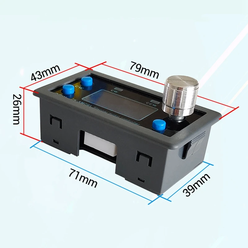 4X 42 57 Stepper Motor Controller Positive And Reverse Angle Pulse Speed Control Board PLC Serial Communication