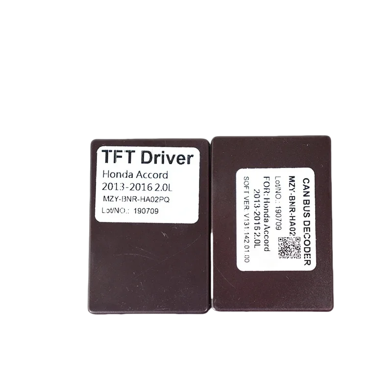 BNR-RG CarStereoRadiocablesAdaptercanbus Forhonda 2014-2017ACCORD9TH 2.0 (النسخة الإنجليزية) 16PinMale #2