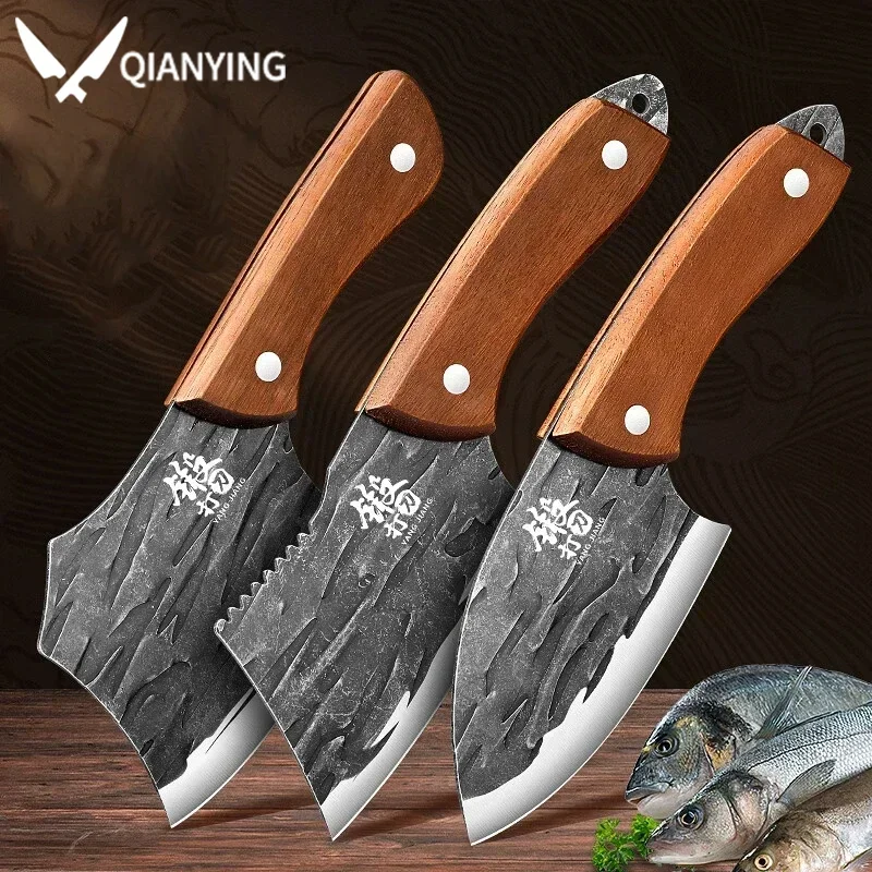 Seiko multifunctional forged mini kitchen knife sharp fish killing knife household small meat cutting knife kitchen