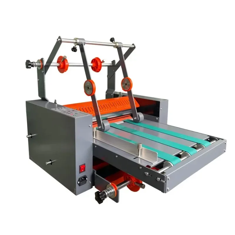 Commercial Double Side Laminator A3 A4 Roller Laminator Cold and Hot Laminating Machine