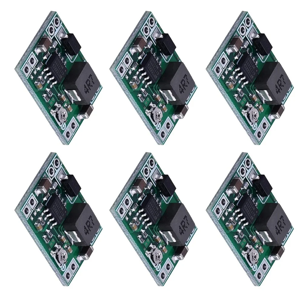 6 Piece DC-DC Step Down Regulator Input 4.5V to 28V Output Adjustable Between 0.8V and 20V for Custom Power Needs