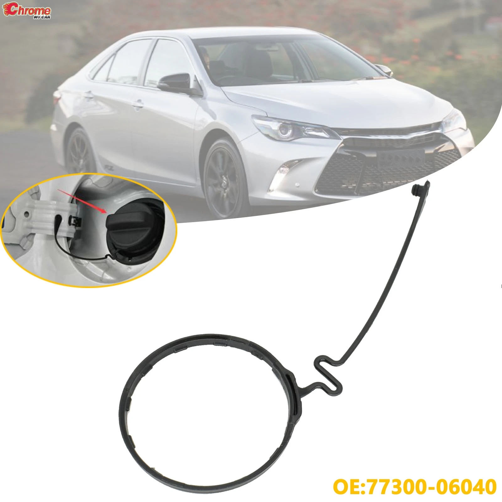 

Car Petrol Diesel Oil Fuel Cap Tank Cover Line Ring Rope for Toyota 4Runner Avalon Corolla Camry Fuel System Parts 77300-06040