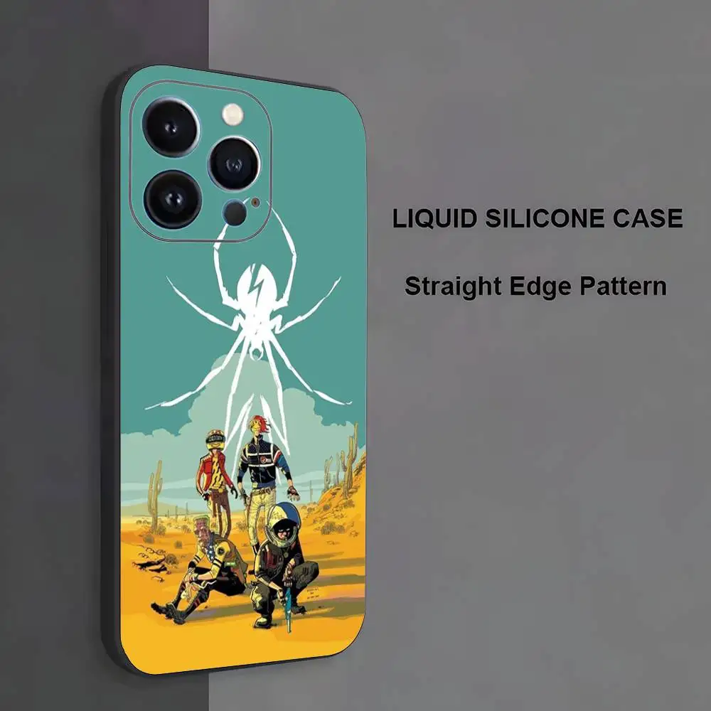 حافظة هاتف My C-Chemical R-Romance لهاتف iPhone 17,16,15,14,13,12,11، Pro Max، XS، X، XR، SE، Mini، 8، 7، غطاء أسود من السيليكون الناعم