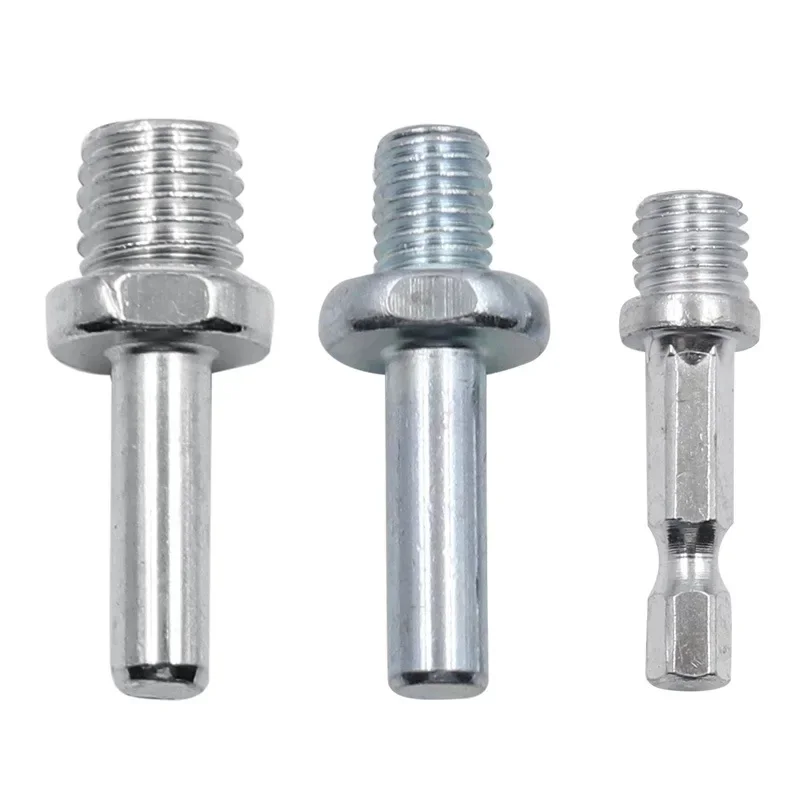 3pcs M14/M10 Thread Interfaces Connection Adapter Polisher Conversion Connection Adapter Different Thread Conversion Accessories