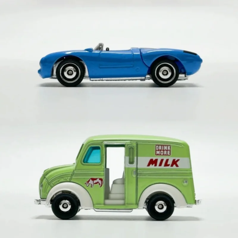 New Genuine Matchbox 80th Anniversary Edition Porsche Ford Milk Delivery Car Collection Alloy Car Model With Open Door Jhb37 Toy - view 5