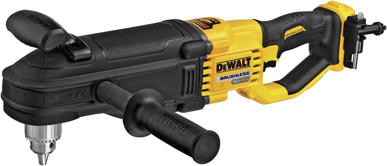 DEWALT 60V MAX* rechtwinkliger Bohrer, Bolzen/Glieder, nur Werkzeug (DCD470B)