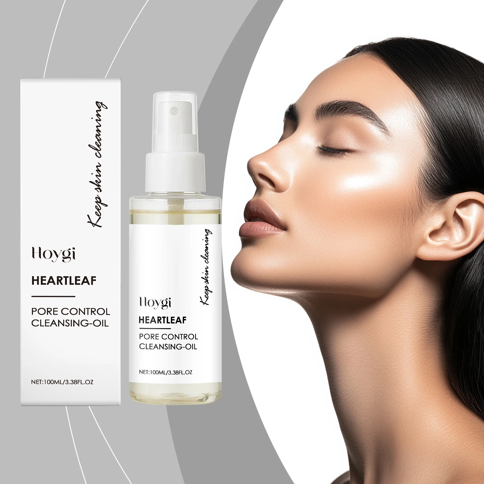 Cleansing Oil Removes Facial Makeup, Dirt,and Oil,purifies Pores,nourishes,moisturizes,brightens,and Removes Makeup Skincare