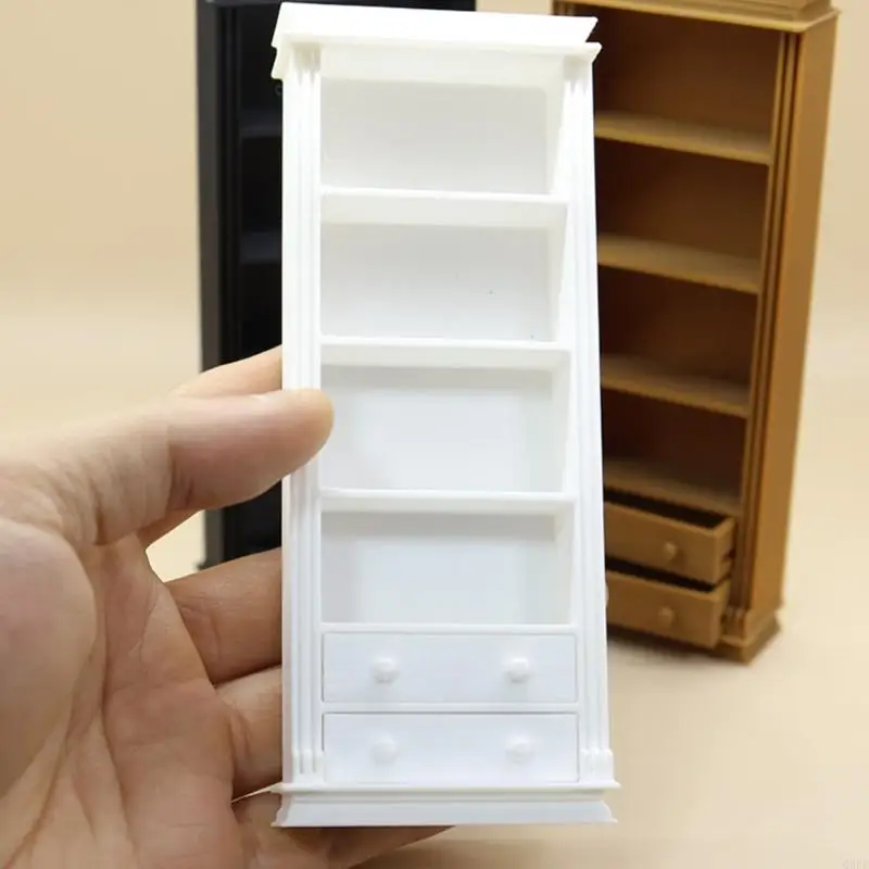 

1:12 Doll House Furniture MultiTier Storage Shelf Display Cabinet for Doll House