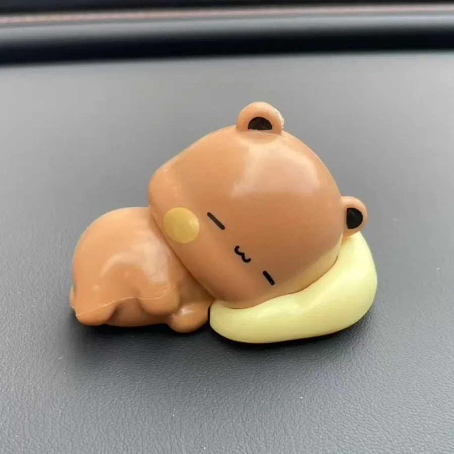 8 pezzi / set Anime Yier e Bubu 2nd Bullet Figure Toy Kawaii Bubu Dudu Panda Decorazione da scrivania Ornamento Decorazioni per la casa Regalo di Natale