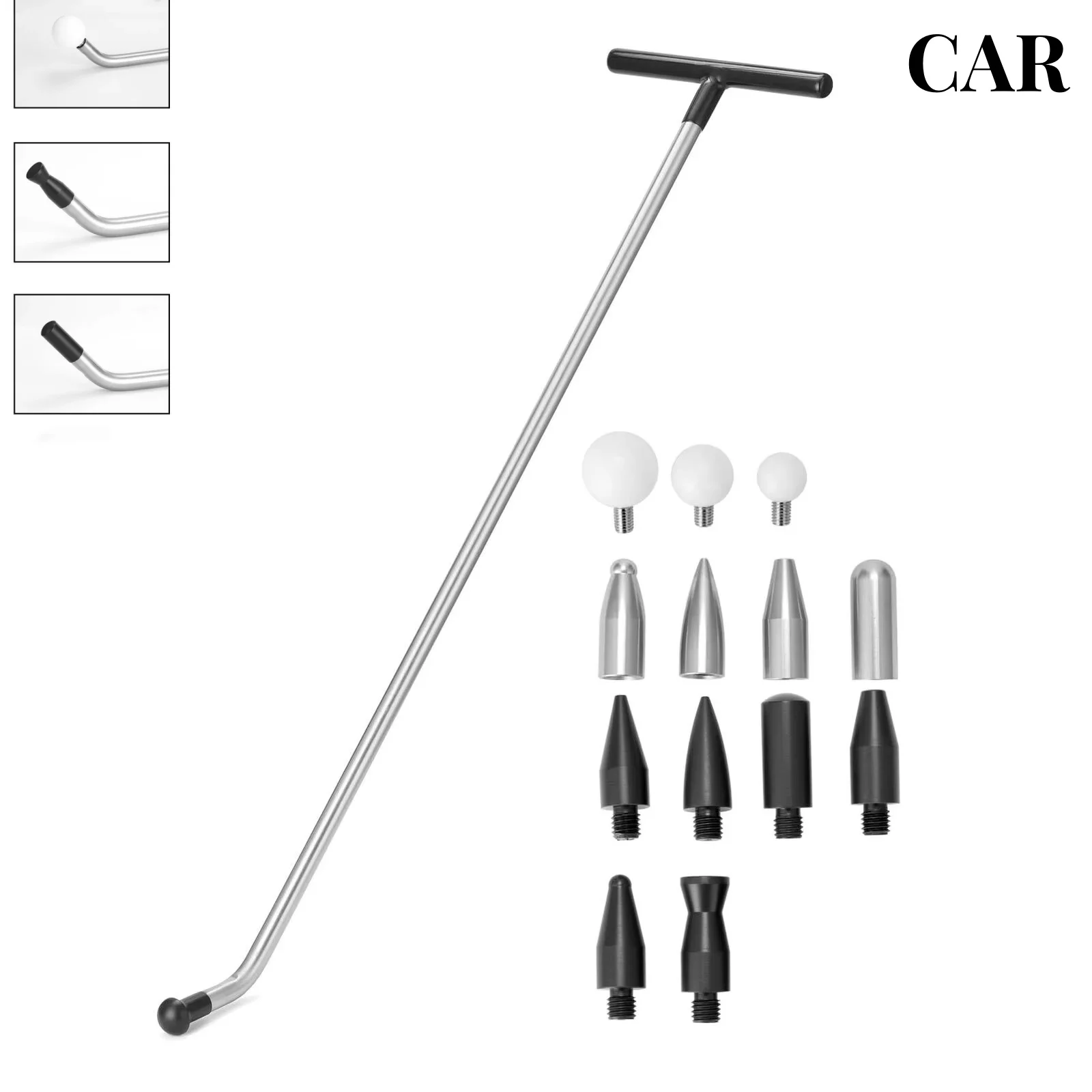 

Car Dent Repair Tools Dent Rod Tips Autobody Dent Removal Kit Hook Tips Tool