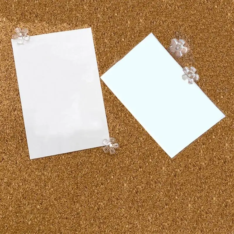 Y5lb 100pcs fleuris épingles poussantes pour plancher du babillard