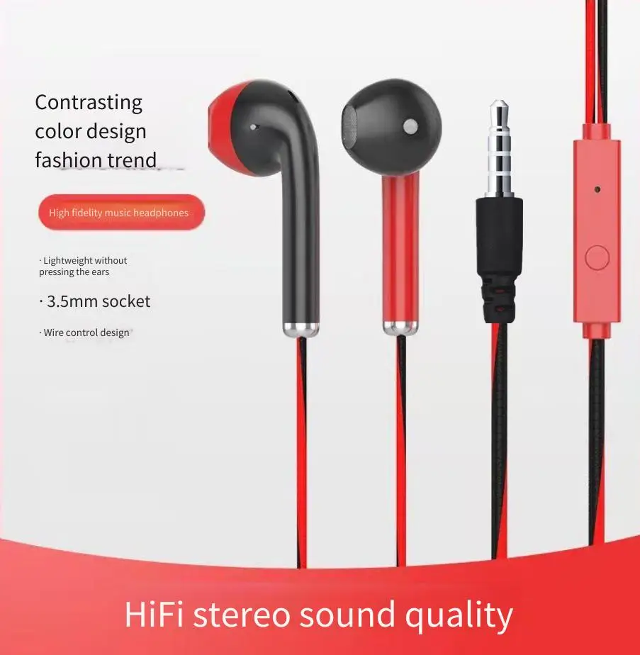 U24 Wired Headphones With Microphone Macaron Color Singing Headset Gamer Sound Card Gaming Earphone For xiaomi huawei OPPO
