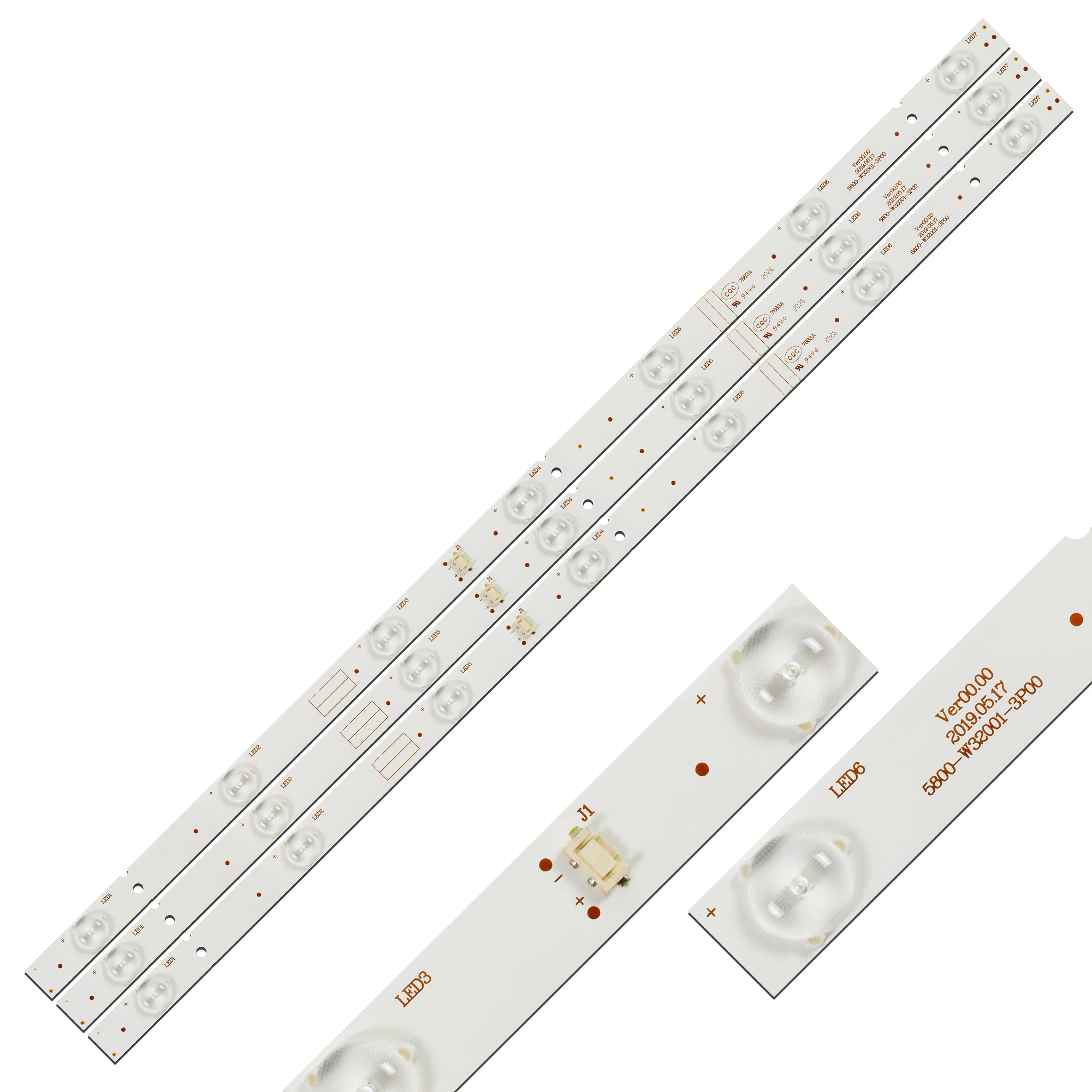 LED backlight strip 5800-W32001-3P00 2P00 LC320DXJ-SFA2 RDL320HY(BDO-902) SRT LT-32T450R 32E3000 32E3500 32LES70T2 32LES71T2