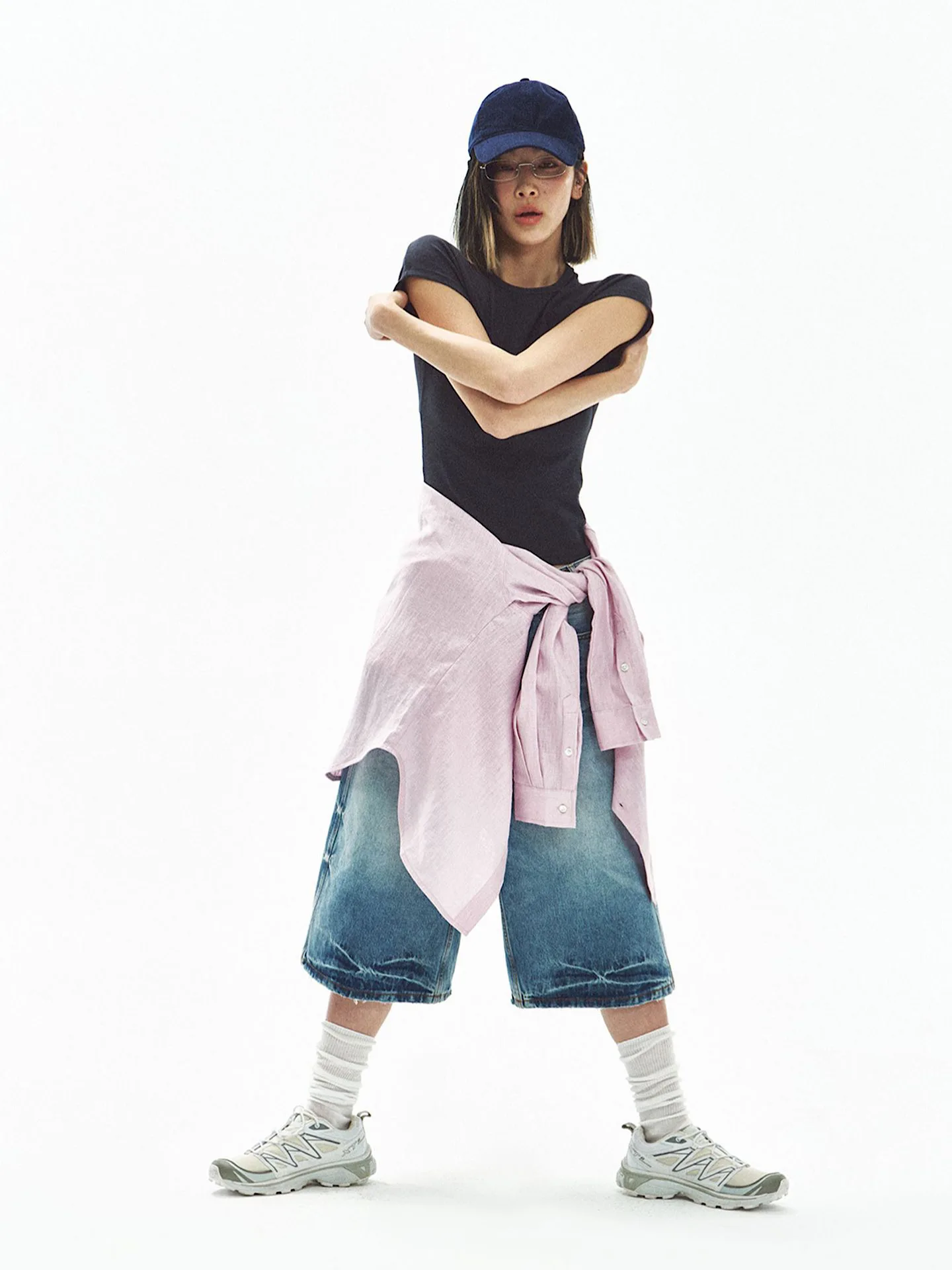 

Hello September Retro Wide Leg Jeans New Bla Label Seven-Five Jeans V6072 Low Waist Cotton Waed Spring 2026