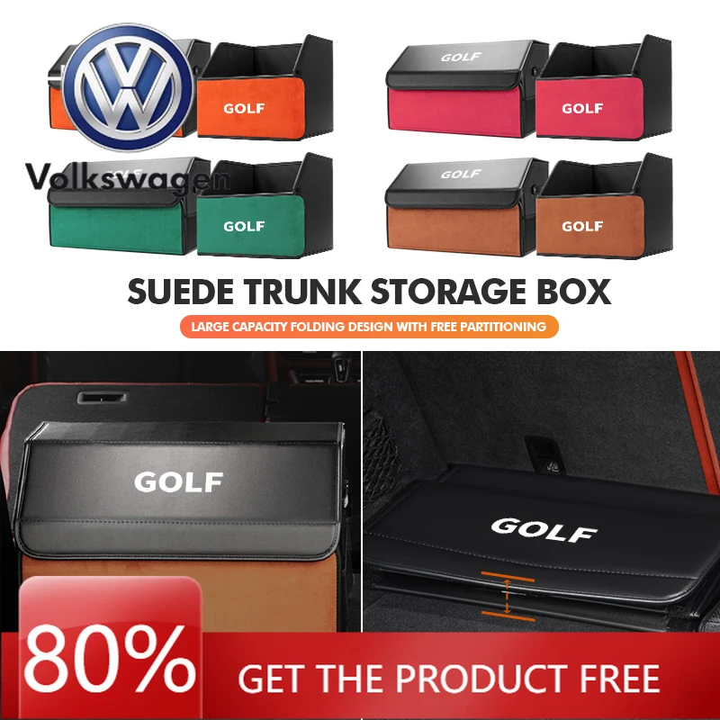 

Для VW Volkswagen Jetta MK5 Органайзер для багажника автомобиля для гольфа Большая вместительная складная сумка для хранения для Golf Jetta Passat mk4 mk5 mk