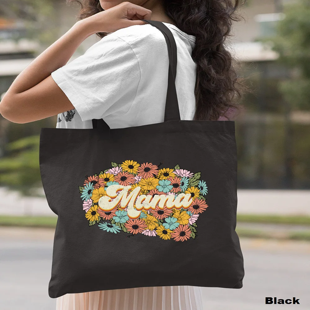 

Eco Friendly Canvas Tote Bag Foldable Custom Print Photo Lightweight Beach Bag For Summer Vacation