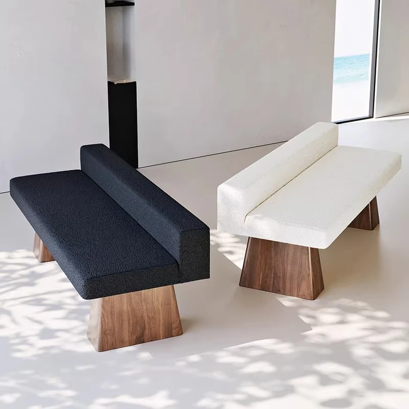 

Дизайнерский креативный табурет для пеленания обуви Ретро Простота Модный табурет Светлая роскошная мебель для гостиной Una Panca YS40CC