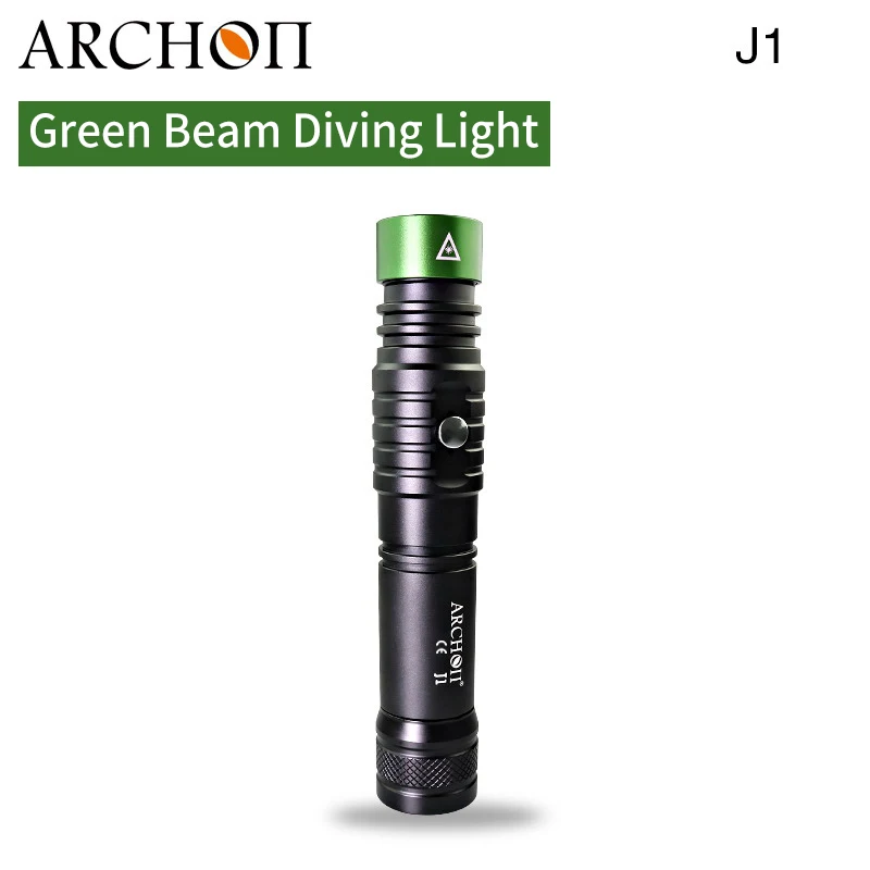 J1 diving coaching command green beam light profession diving green beam light Underwater 100m dive instructor dive command lamp