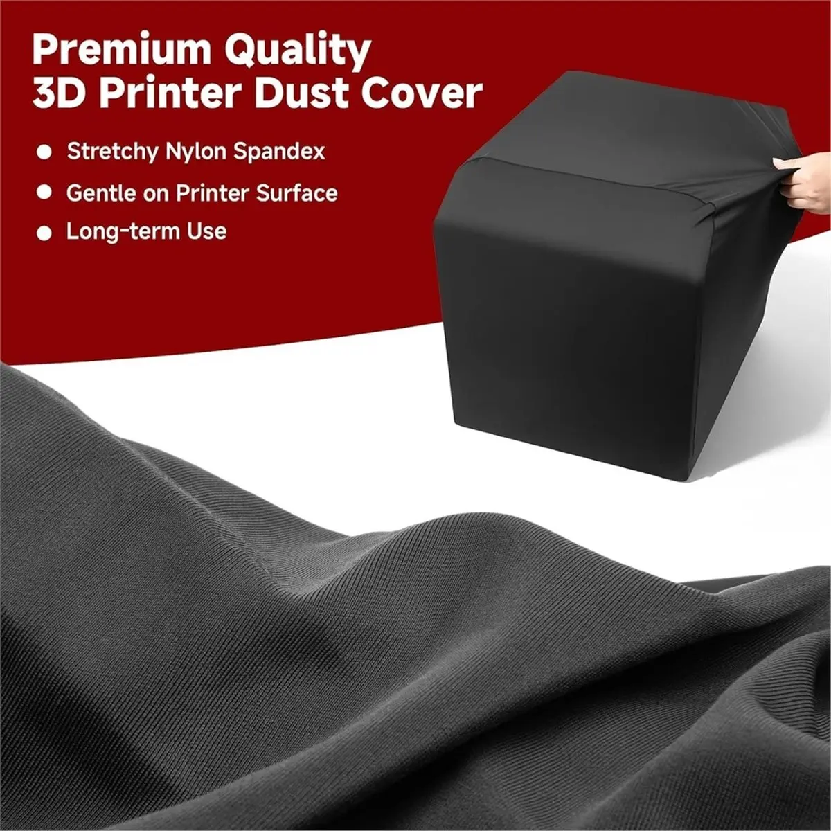 3D Printer Dust Cover for Adventurer 5M Pro, Snug Fit Breathable Anti-Dust 3D Printer Cover