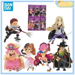 Genuine Bandai ONE PIECE WCF WT100 VOL9 Charlotte Linlin Reiju Anime Action Figures Model Figure Toys Gift for Toys Hobbies Kids