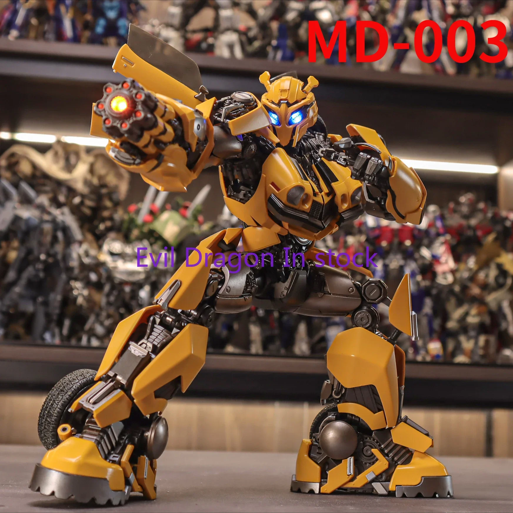 In Stock Transformation MD-003 MD003 Bee KO Threezero DLX Bee Action Figures ของเล่นของขวัญคอลเลกชัน