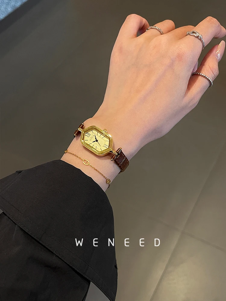 

2025 New Retro Watch for Women Simple High-end Women's Light Luxury Women's Watch Elegant Women's Watch Gift