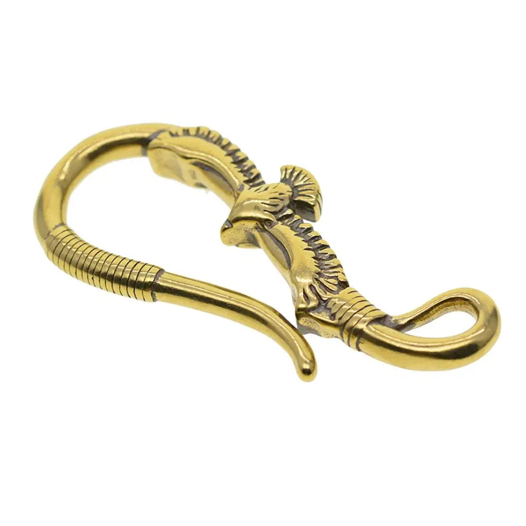 

Fine Retro Brass Biker Lobster Clasp Key Chain Pants Hook Keychain