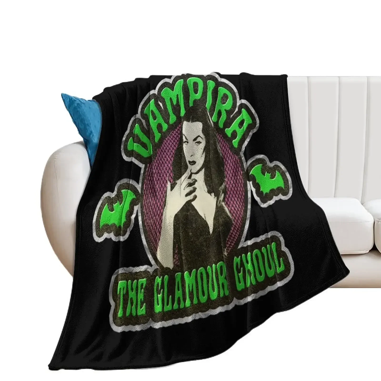 VAMPIRA Throw Blanket Fashion Sofas Plush Blankets