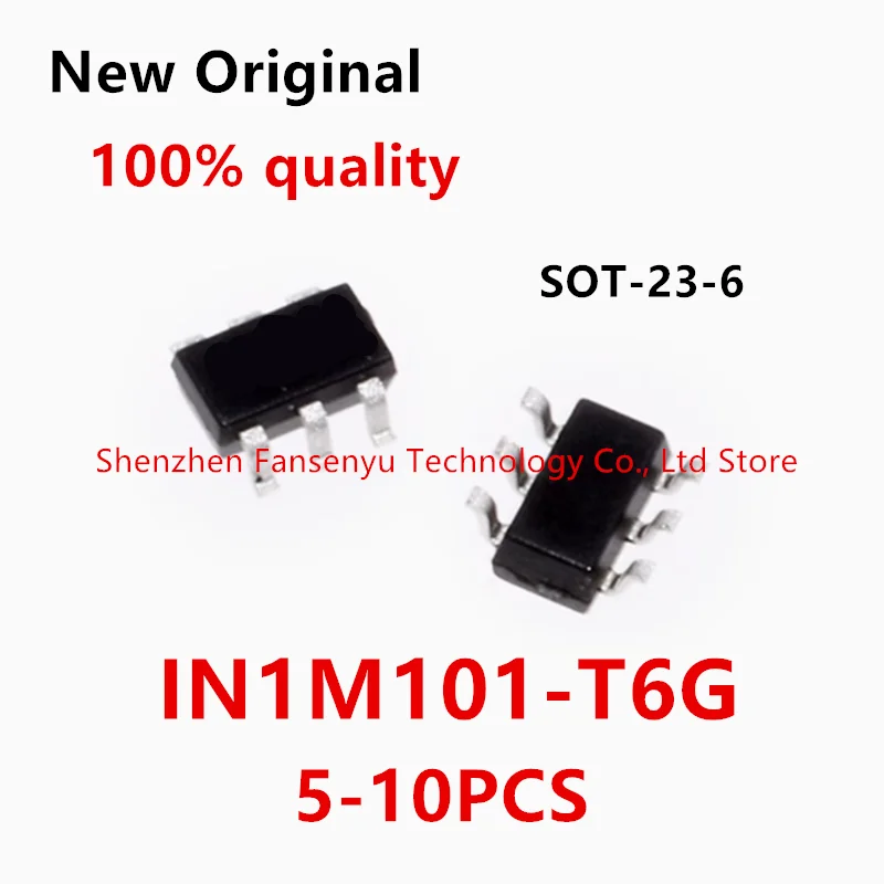 

(5-10piece)100% New IN1M101-T6G IN1M101 M101 sot23-6 Chipset