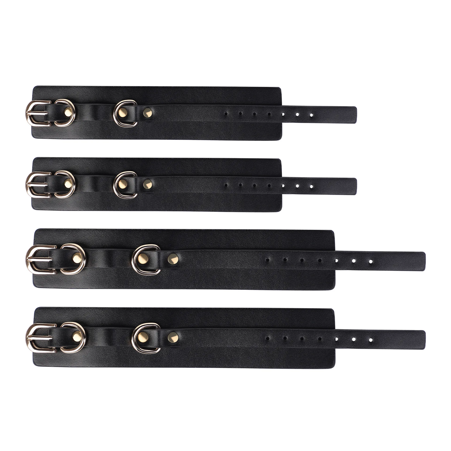 Metal Extension Rod with 4 Adjustable PU Straps BDSM Restraint Sex Toys Bondage Kit Fetiche Obedience Handcuffs Adult Sex Toys - Image 4