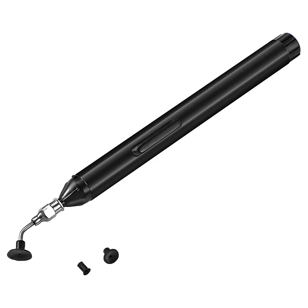 Penna di aspirazione per aspirare sottovuoto con pinzette a 3 ventose IC SMD Pick Up Kit di rimozione della pompa a ventosa dissaldatore