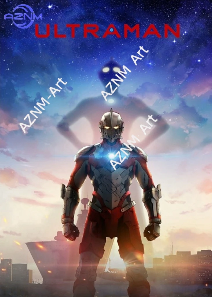 U-Ultraman-Poster, ausgefallenes, cooles Gemälde auf Leinwand, Heimdekoration für Wohnzimmerdekoration