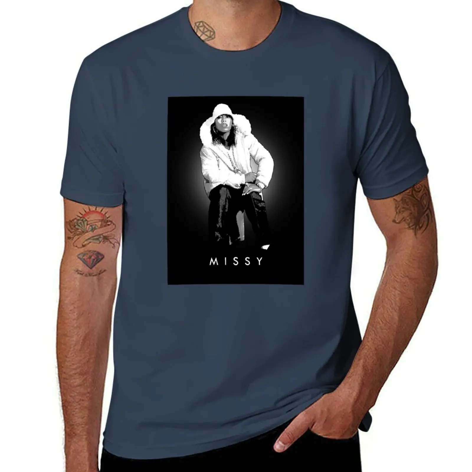 

OMG The Best Missy Elliott Ever T-Shirt Casual Light Summer Short Sleeve Top