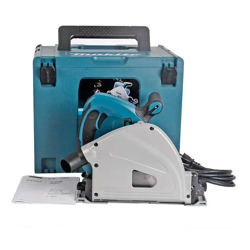 Electric Portable Circular Saw with Woodworking Track Guide Precision Cutting Tool for DIY Projects