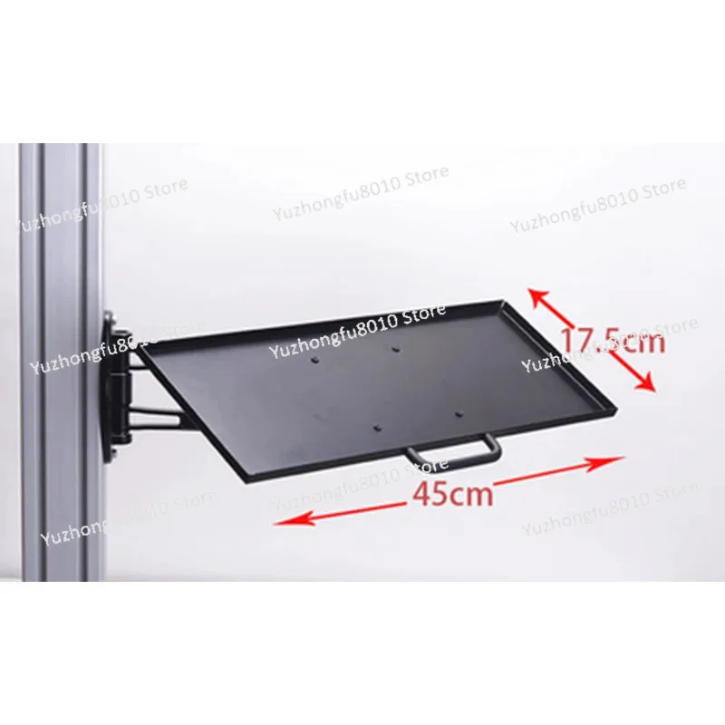 

Aluminum mouse tray rotary holder wall mounted keyboard stand bracket for SimRacing mod racing game simulator